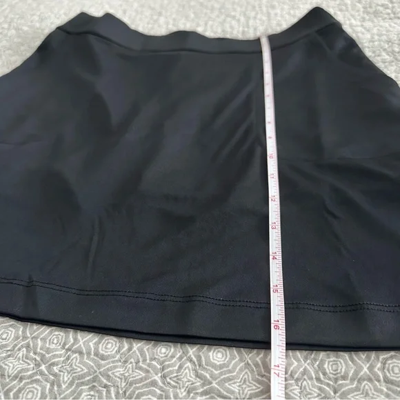 New! FootJoy Performance Interlock Knit Skort Black Shorts Skirt Pockets Size S - Picture 12 of 15
